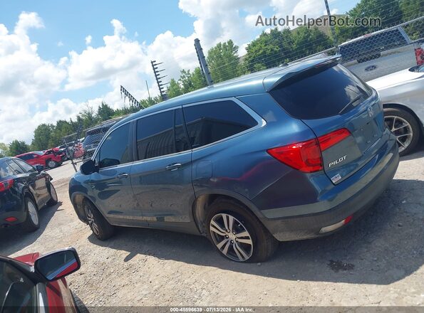5FNYF5H50JB025112 2018 HONDA PILOT Blue 360 interior view