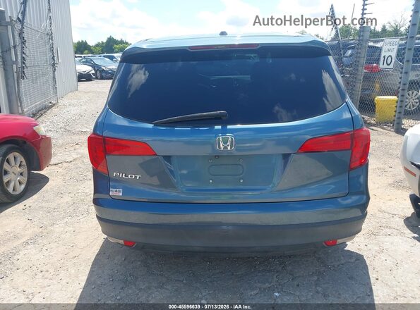 5FNYF5H50JB025112 2018 HONDA PILOT Blue 