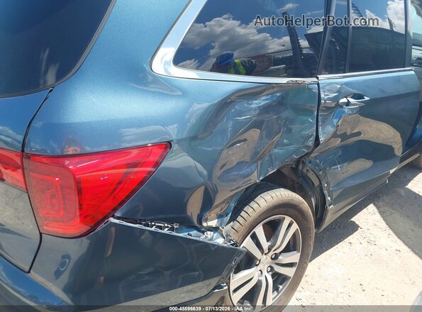 5FNYF5H50JB025112 2018 HONDA PILOT Blue Front view