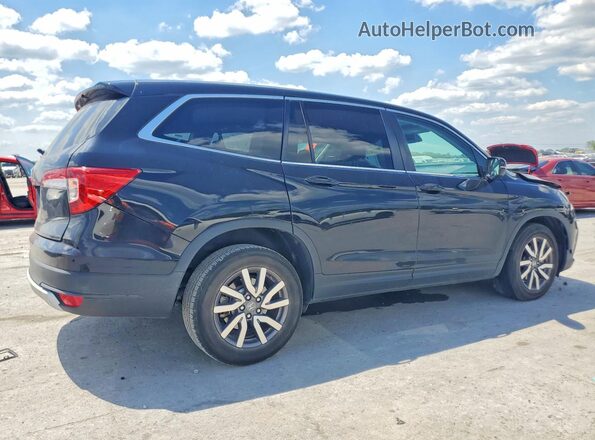 5FNYF5H50KB027671 2019 HONDA PILOT Black Rear right