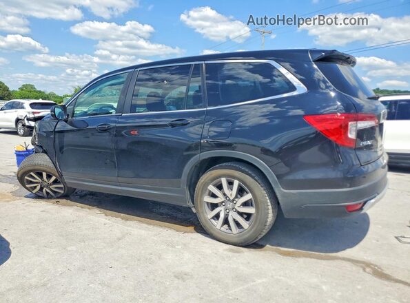 5FNYF5H50KB027671 2019 HONDA PILOT Black Rear left