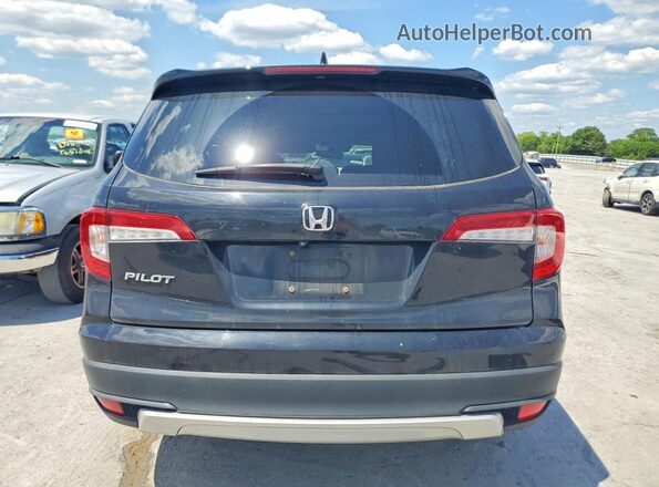 5FNYF5H50KB027671 2019 HONDA PILOT Black Rear view
