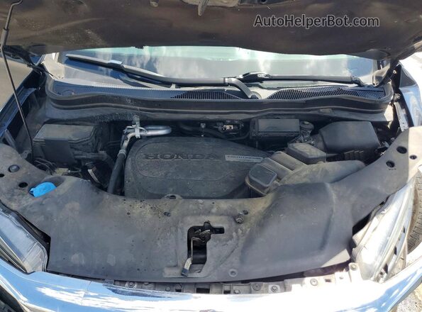 5FNYF5H50KB027671 2019 HONDA PILOT Black Engine compartment view