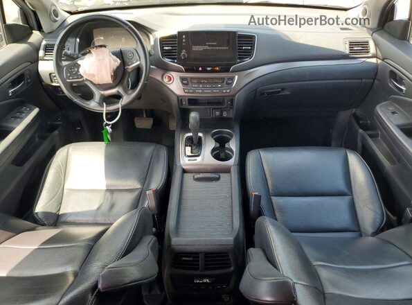 5FNYF5H50KB027671 2019 HONDA PILOT Black Dashboard view