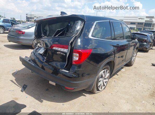5FNYF5H50MB015068 2021 HONDA PILOT Black Tył prawy