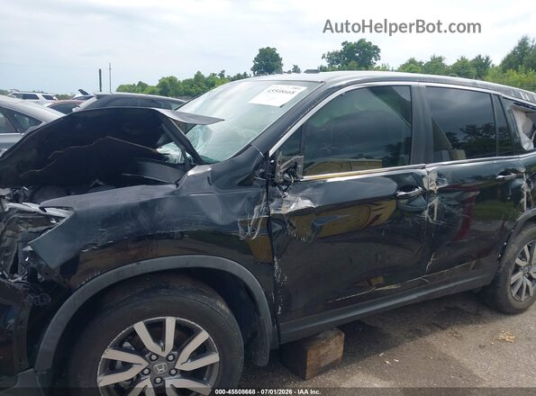 5FNYF5H50MB021873 2021 HONDA PILOT Black Դիմացի տեսք