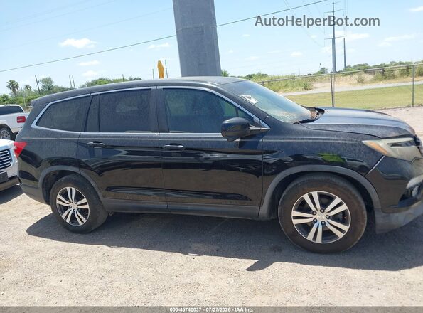 5FNYF5H51HB028448 2017 HONDA PILOT Black უკანა სალონის ხედი