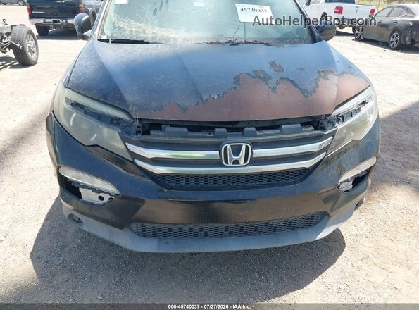 5FNYF5H51HB028448 2017 HONDA PILOT Black წინა ხედი
