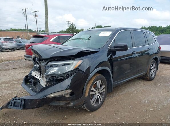 5FNYF5H51JB008187 2018 HONDA PILOT Black Przód lewy