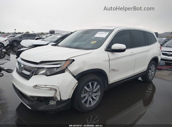 5FNYF5H51KB035326 2019 HONDA PILOT White Вид спереду