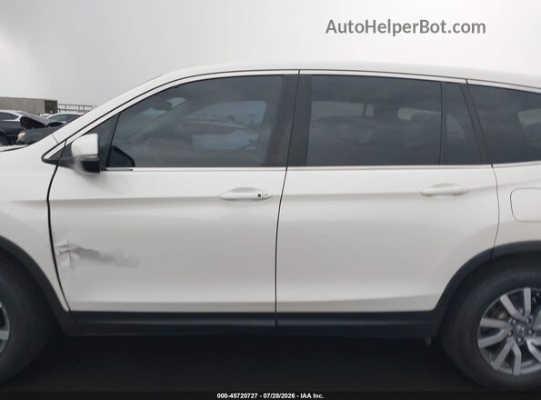 5FNYF5H51KB035326 2019 HONDA PILOT White Панорамний вид салону 360°