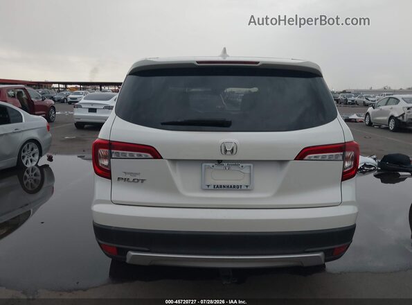 5FNYF5H51KB035326 2019 HONDA PILOT White 