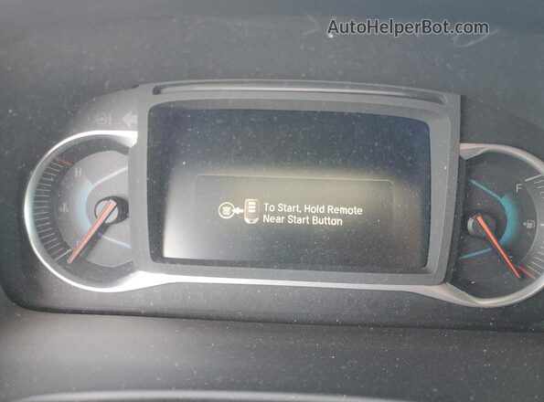 5FNYF5H51LB007057 2020 HONDA PILOT White Вид щитка приладів
