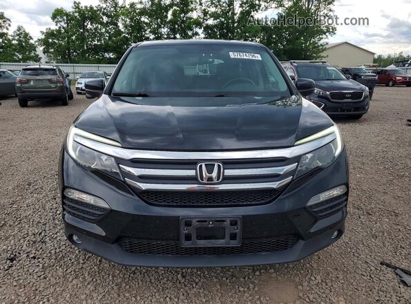 5FNYF5H52HB006992 2017 HONDA PILOT Charcoal Вид спереду