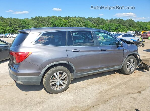 5FNYF5H52HB011920 2017 HONDA PILOT Gray Rear right