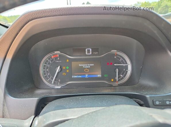 5FNYF5H52HB044710 2017 HONDA PILOT Blue Vista del cuadro de instrumentos
