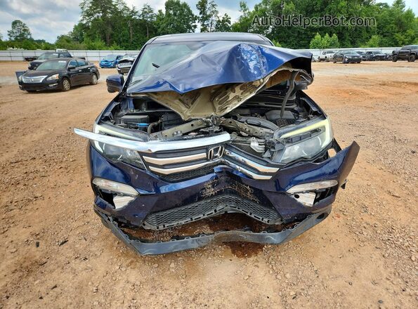 5FNYF5H52HB044710 2017 HONDA PILOT Blue Vista frontal