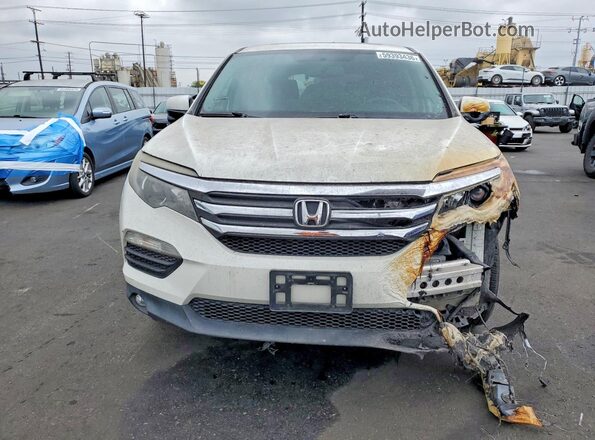 5FNYF5H52JB024236 2018 HONDA PILOT White Widok z przodu