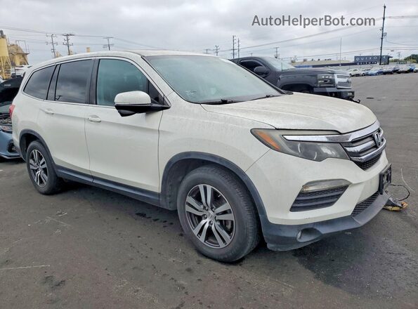 5FNYF5H52JB024236 2018 HONDA PILOT White Przód prawy