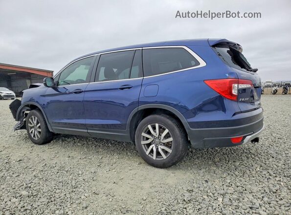 5FNYF5H52KB003131 2019 HONDA PILOT Blue Tył lewy