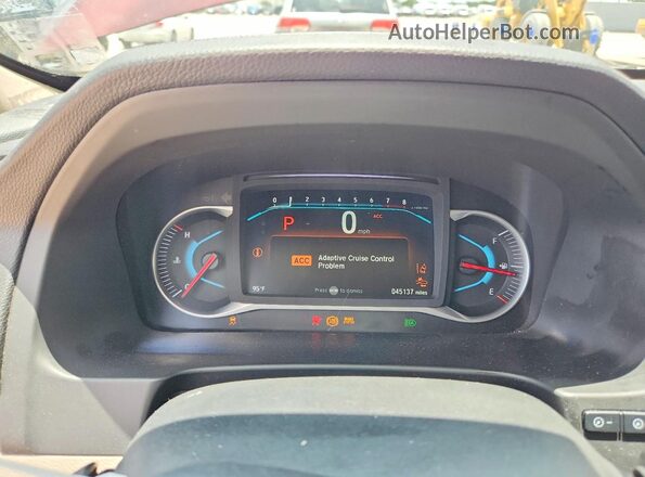 5FNYF5H52KB017787 2019 HONDA PILOT Burgundy ხელსაწყოთა პანელის ხედი