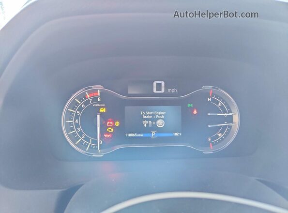 5FNYF5H53GB028420 2016 HONDA PILOT Silver Вид щитка приладів