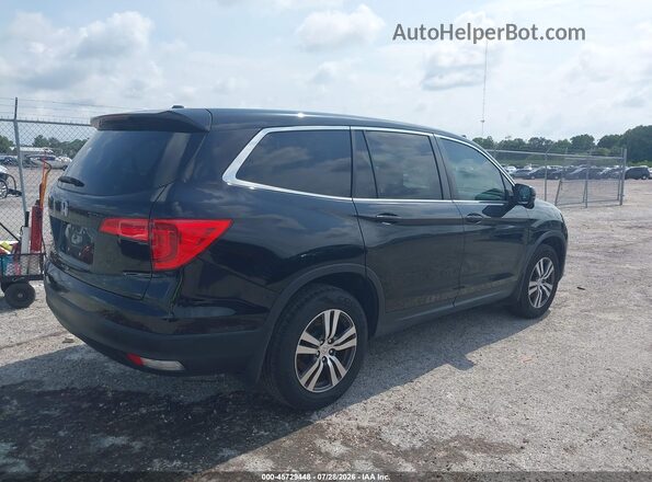 5FNYF5H53HB007603 2017 HONDA PILOT Black Tył prawy