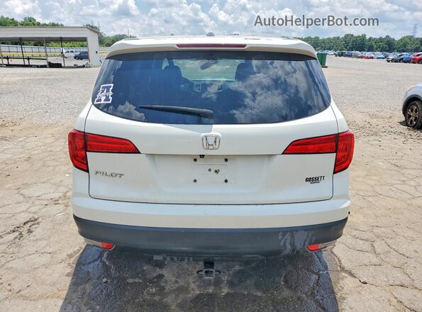 5FNYF5H53HB016950 2017 HONDA PILOT White Widok z tyłu