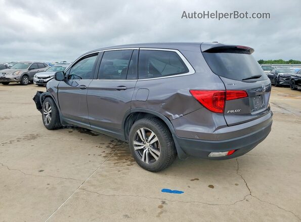 5FNYF5H53HB041122 2017 HONDA PILOT Gray Հետևի ձախ