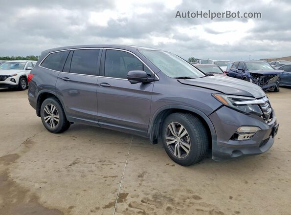 5FNYF5H53HB041122 2017 HONDA PILOT Gray Առջևի աջ