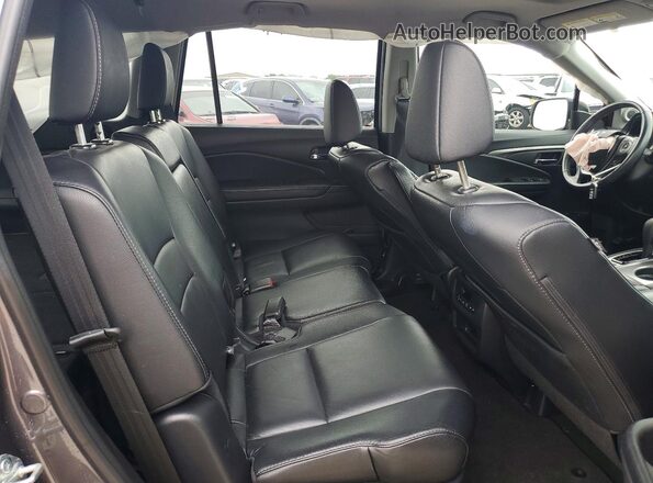 5FNYF5H53HB041122 2017 HONDA PILOT Gray Սալոնի հետևի տեսք