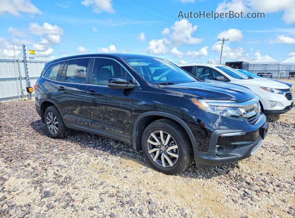 5FNYF5H53KB044304 2019 HONDA PILOT Black Delantero derecho