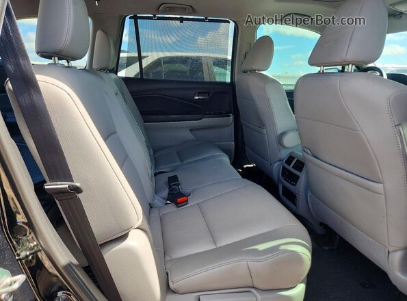 5FNYF5H53KB044304 2019 HONDA PILOT Black Vista interior trasera