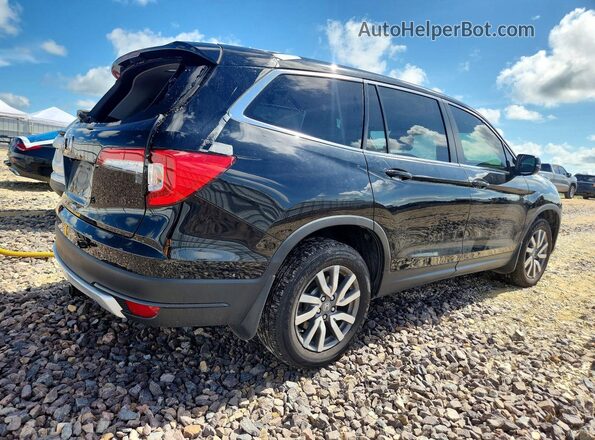 5FNYF5H53KB044304 2019 HONDA PILOT Black Trasero derecho