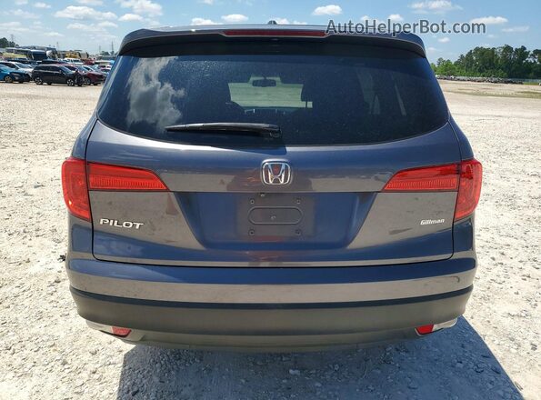 5FNYF5H54JB015814 2018 HONDA PILOT Gray Հետևի տեսք