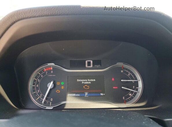 5FNYF5H54JB015814 2018 HONDA PILOT Gray Սարքավորումների վահանակի տեսք