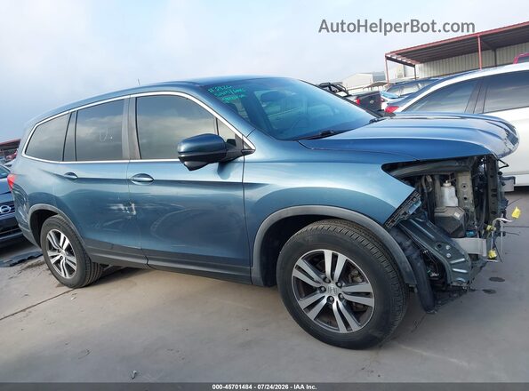5FNYF5H54JB030300 2018 HONDA PILOT Turquoise 360 interior view
