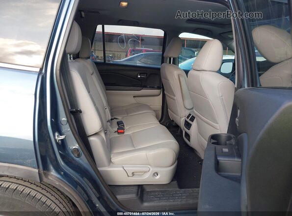 5FNYF5H54JB030300 2018 HONDA PILOT Turquoise VIN sticker view