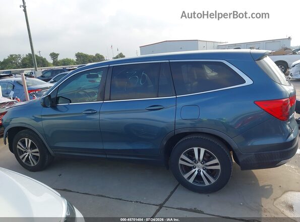 5FNYF5H54JB030300 2018 HONDA PILOT Turquoise 