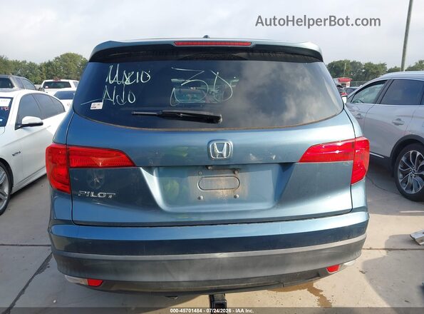 5FNYF5H54JB030300 2018 HONDA PILOT Turquoise 