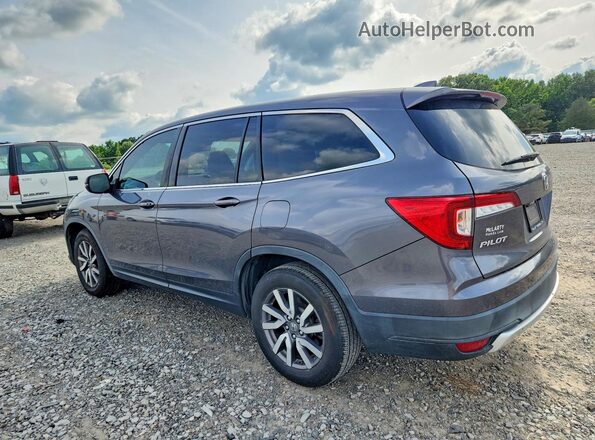 5FNYF5H54LB013953 2020 HONDA PILOT Gray Հետևի ձախ