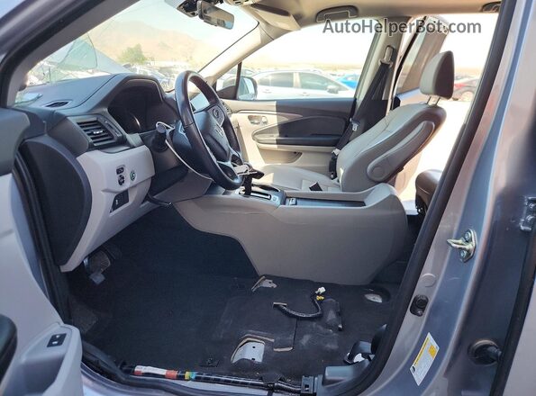 5FNYF5H54LB015931 2020 HONDA PILOT Silver Widok wnętrza z przodu