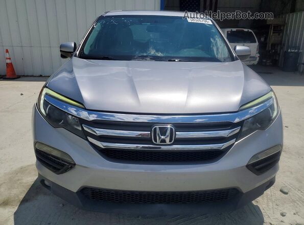 5FNYF5H55HB008056 2017 HONDA PILOT Silver წინა ხედი