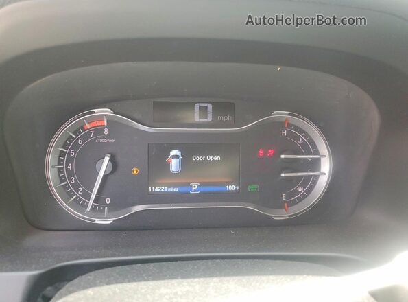 5FNYF5H55HB008056 2017 HONDA PILOT Silver ხელსაწყოთა პანელის ხედი