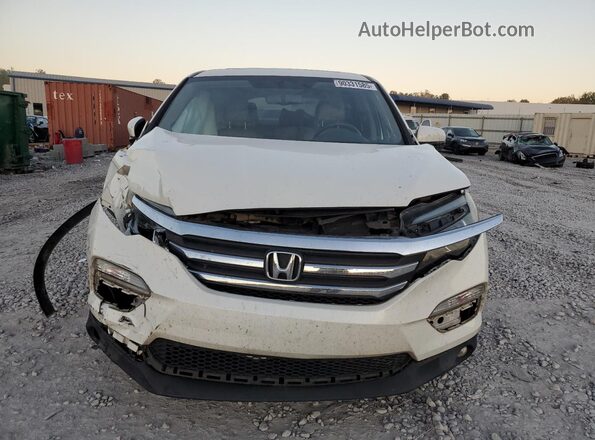 5FNYF5H55HB030087 2017 HONDA PILOT Белый Вид спереди