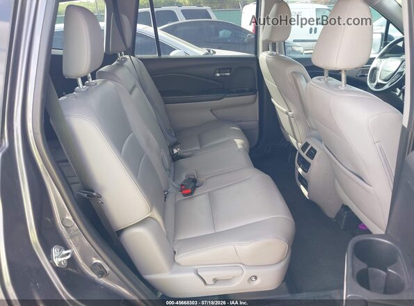 5FNYF5H55HB040926 2017 HONDA PILOT Gray VIN կոդի պիտակի տեսք