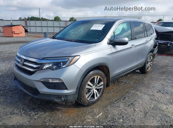 5FNYF5H55JB007575 2018 HONDA PILOT Silver Przód lewy
