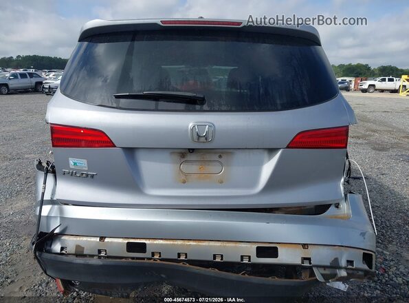 5FNYF5H55JB007575 2018 HONDA PILOT Silver 
