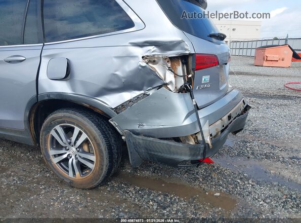 5FNYF5H55JB007575 2018 HONDA PILOT Silver Widok z przodu