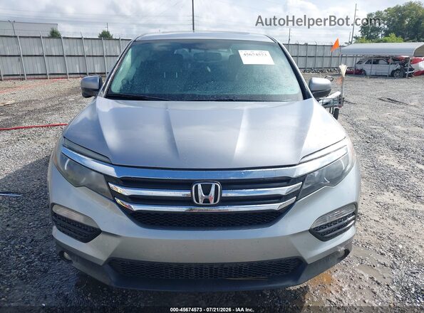 5FNYF5H55JB007575 2018 HONDA PILOT Silver Widok zestawu wskaźników
